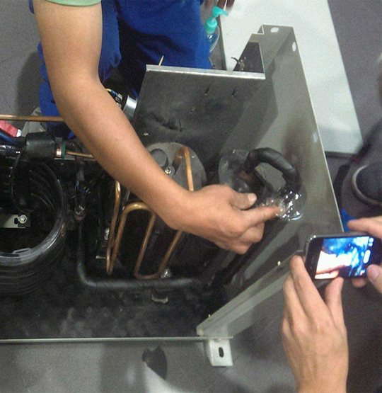 明光维修空调制冷效果差