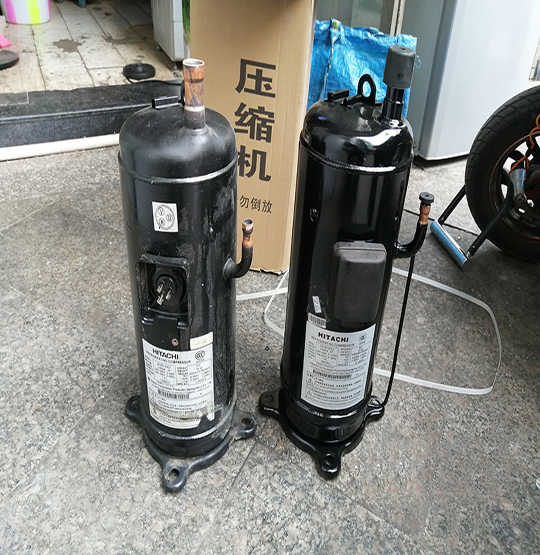 明光中央空调压缩机的更换维修